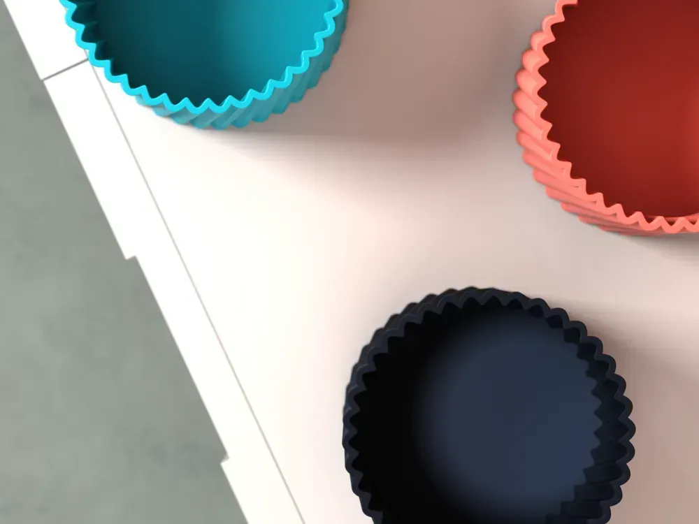 Yet another geometric pot